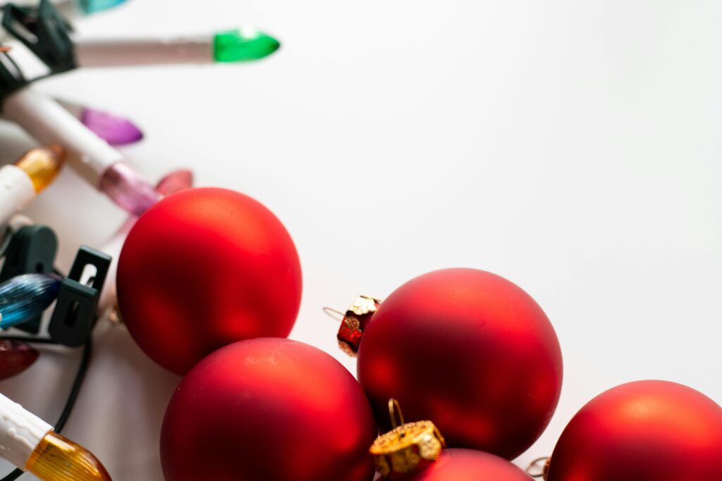 Polyurethane-Glitter-Ornaments