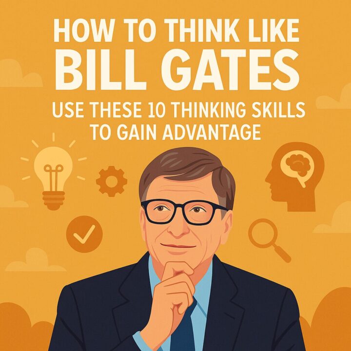 How to think like Bill Gates