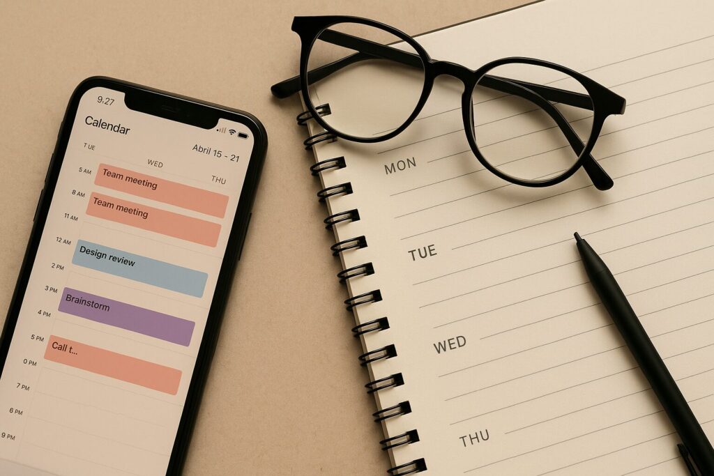 Digital calender